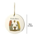 Clearance Hangs under 6 Jesus Christian Christmas Tree Pendant