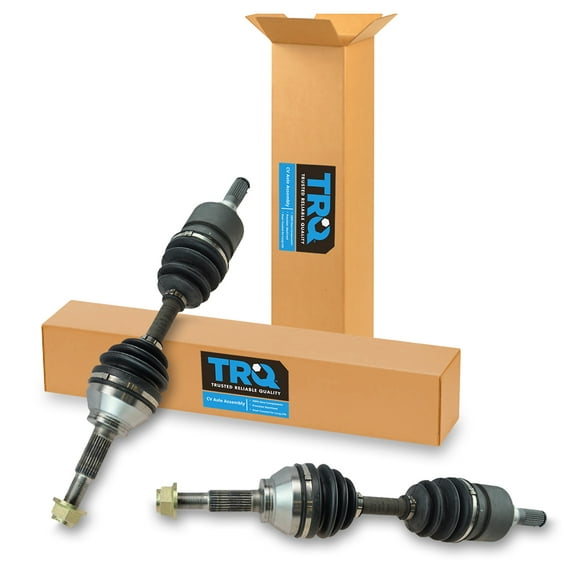 TRQ New Front CV Axle Shaft Assembly LH RH Kit Pair Set of 2 for Canyon Colorado CSA82512 Fits select: 2004-2012 CHEVROLET COLORADO, 2004-2012 GMC CANYON