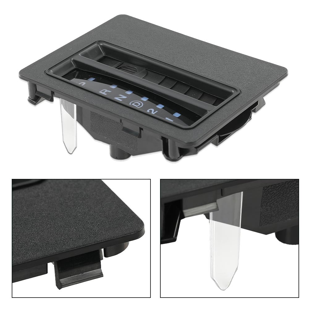 PIT66 Automatic Floor Shift Indicator Bezel Trim Auto Console Fit for Jeep Wrangler TJ 1997-2006 06130553