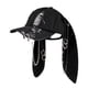 thumbnail image 5 of Gorra de béisbol con orejas de animal, regalo, gorra vaquera para primavera y verano, para mujeres y hombres, deportes y viajes. Orejas de conejo negras, 5 of 8