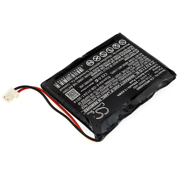 0132-60007-00 Battery for Mediaid 31610, 34 Pulse, IPX1, POX010-34 Pulse Oximeter, 800mAh - sold by smavco