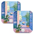 thumbnail image 7 of Yayeee 2-Pack Plug in LED Night Lights with Light Sensors Motion Detectors, Purple Window, 7 of 7