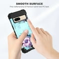 thumbnail image 6 of Casetego for Google Pixel 7 Case,with 2 Pack HD Soft Screen Protector+2 Tempered Glass Camera Lens Protector,Floral Shockproof Protective Cover for Women Girls,Blue Flower, 6 of 8