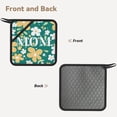 thumbnail image 2 of Sikiie Happy Mother's Day1 Pot Holders Kitchen Insulation Mats Heat Resistant Pot-Holder Oven Anti-Scald Pads for Cooking Baking, 7.1*7.1inch, 2 of 8