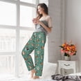 thumbnail image 5 of Salouo Veterinary Clinics Print Women's Pajama Pants Casual Loose Sweatpants PJs Flowy Pants Drawstring Palazzo for Women Wide Leg Pants Lounge Pajama -Large, 5 of 8