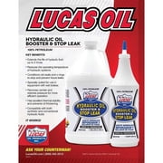 Lucas Oil 10018 Hydraulic Oil Booster/Stop Leak, 1 Gallon, Case/4
