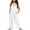 White, variant on Girl Jumpsuit Loose Sleeveless Jumpsuit Kids Overalls Girls with Pockets Girls Pants for Girls 11-12 Years