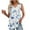 Light Blue, variant on Cilsoka Women's Plus Size Tank Tops Summer V Neck Sleeveless Graphic Printed Shirts Casual Loose Fit Curvy Tunic Tops, Graphic Tank Tops for Women Gym