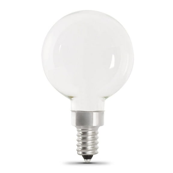 Feit Electric 60W G16.5 E12 5000K Dimmable Led Bulb 2Pk