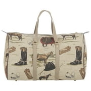 Huntley Equestrian Tapestry Travel Duffle Bag