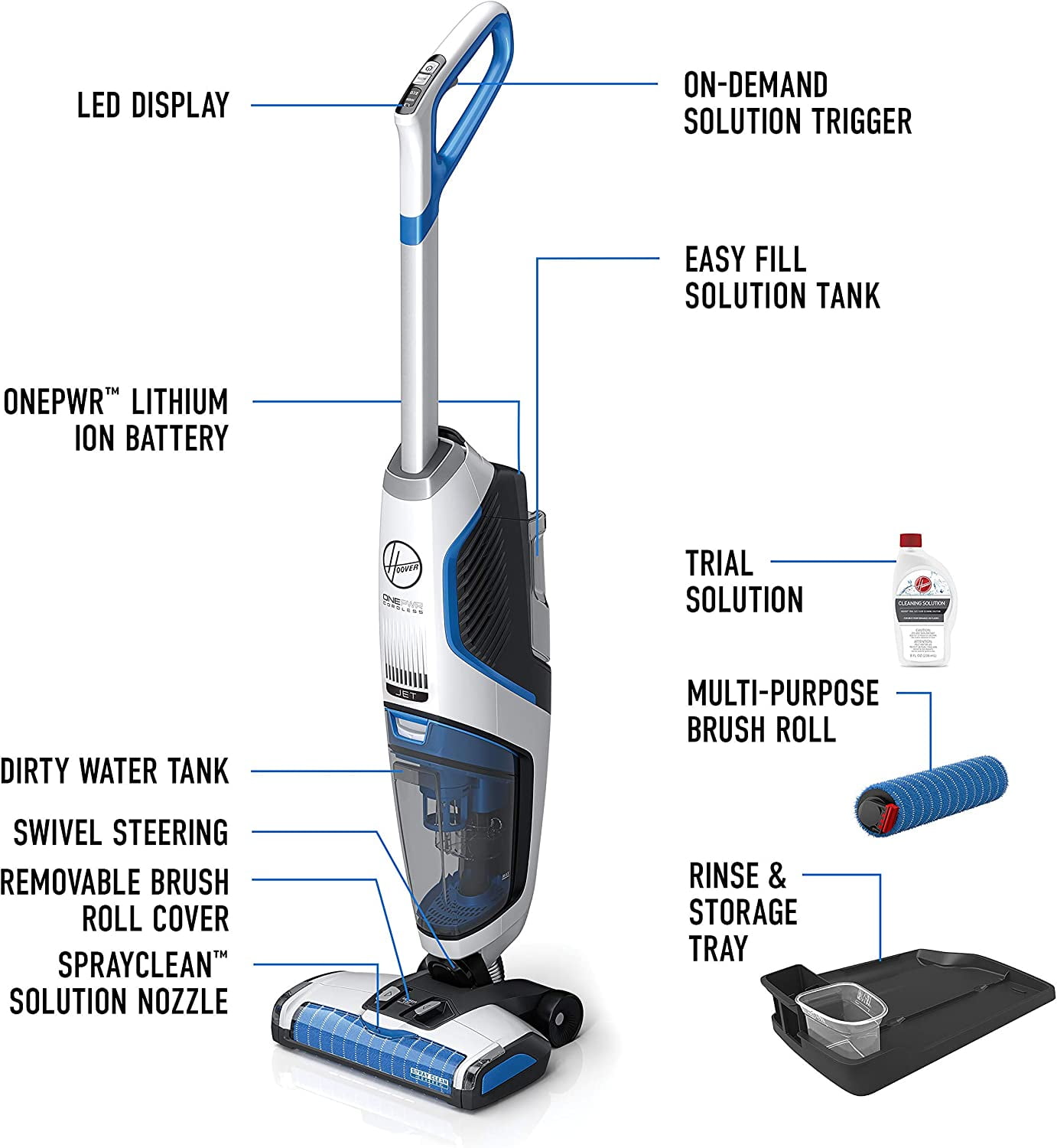 Hoover OnePwr shops floormate