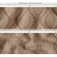 thumbnail image 4 of Soimoi 56 Inch Wide Waterproof Taffeta Fabric by The Yard | Brown Leaves Print | Outdoor Use for Furniture Covers, Umbrellas, Patio Decor & More, 4 of 7