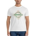 thumbnail image 3 of Tabasco Men'S Basic Short Sleeve T-Shirt White Large, 3 of 5