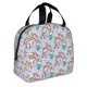 thumbnail image 2 of Fotbe Unicorn DoingYoga Bolsa Térmica con Estampado y Forro de Aluminio Grueso Bolsa de Almuerzo con Bolsillo Frontal para Hombres y Mujeres, Ideal para Trabajo, Escuela, 2 of 8