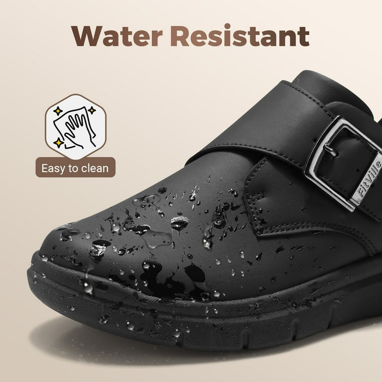 FitVille Extra Wide Mens Casual Oxford Shoes Diabetic Shoes  display picture 3
