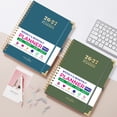 thumbnail image 5 of NIRMIRO 2026-2027 Academic Planner, Hardcover Large Jul.2026 to Jun.2027 A4 Spiral Hardcover Planner with Weekly & Monthly Layouts, 8.5"x11", 12 Month Tabs, 4 Stickers, Inner Pocket, for School, 5 of 7