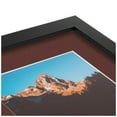thumbnail image 3 of ArtToFrames Collage Photo Picture Frame with 1 - 5x5 and 4 - 3x3" Openings, Framed in Black with Maroon and Black Mats (CDM-3926-65), 3 of 8