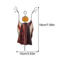thumbnail image 2 of XIANXIAN Stained Glass Halloween Spooky Suncatcher, Acrylic Indoor and Outdoor Art Wall Decoration, for Window Panels Sun Catcher Decorations (Scarecrow), 2 of 4