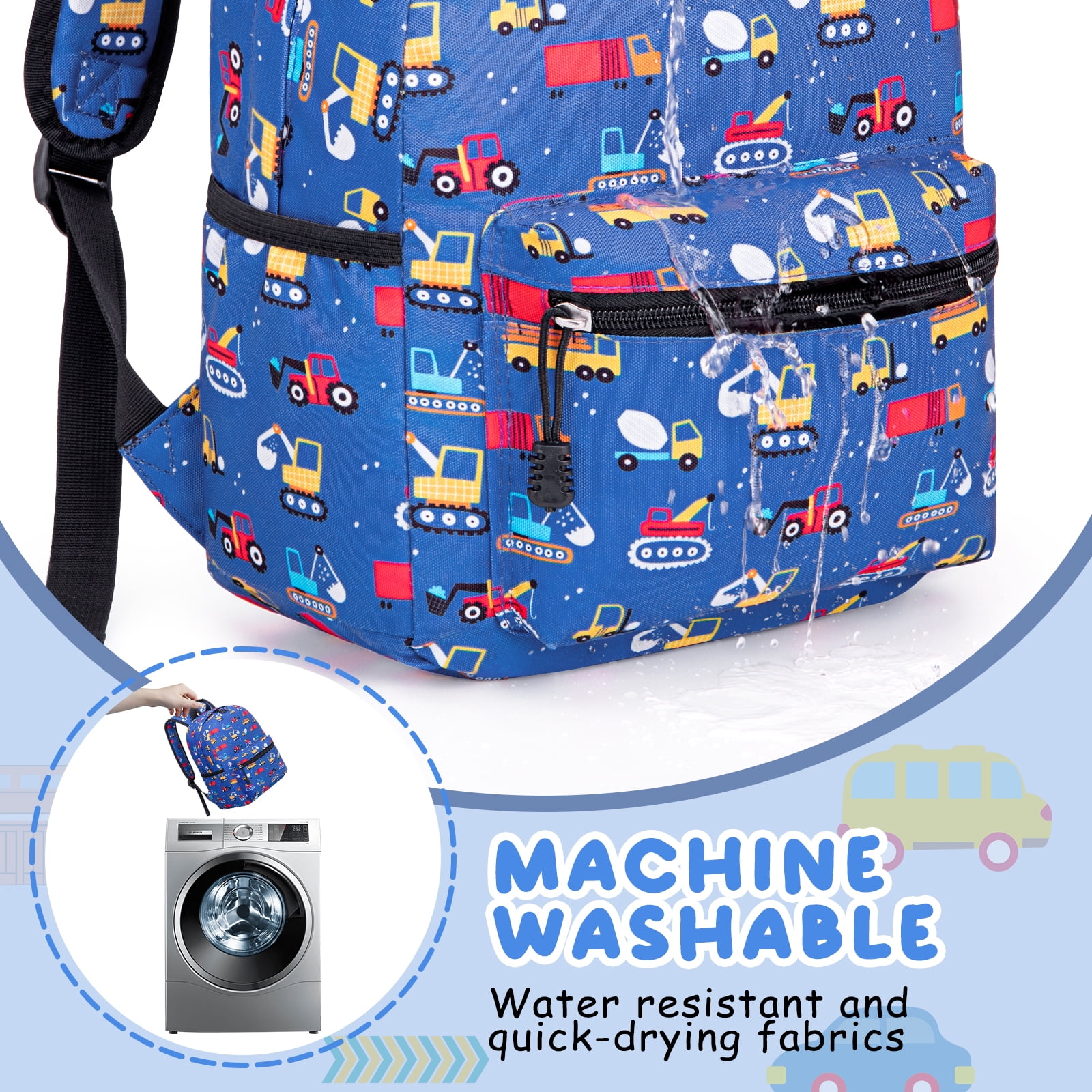 baby backpack 8 kids Xyzcando Baby Dinosaur 17 Inch Kids Backpack for Girls 8-14 Large Capacity Toddler Bookbag with Adjustable Strap for Elementary Middle School Kids,