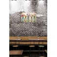 thumbnail image 3 of Floral Decor Flower & Bottle Retro Aluminum Sign 12x16 IN Metal Tin Sign Garden Flower Wall Decor Spring Decor for Bathroom Tin Garden Signs for Outside Yard Sign, 3 of 6