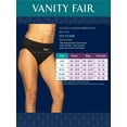 thumbnail image 4 of Women's Vanity Fair Lingerie® Effortless™ Hi-Cut Panty 13275 Color: Midnight Black Size: 8, 4 of 5