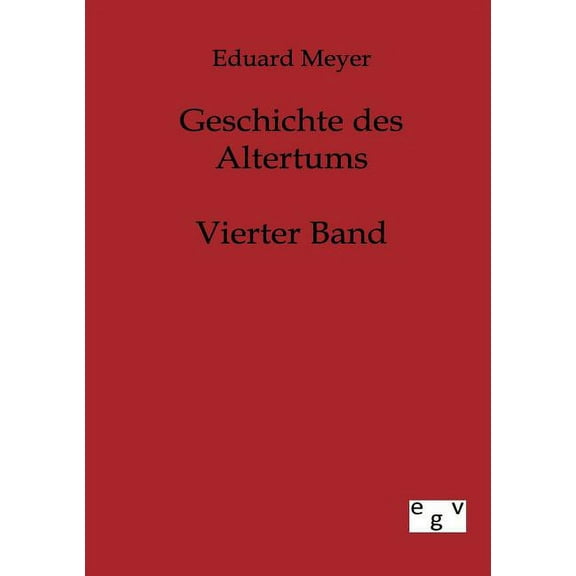 Geschichte des Altertums