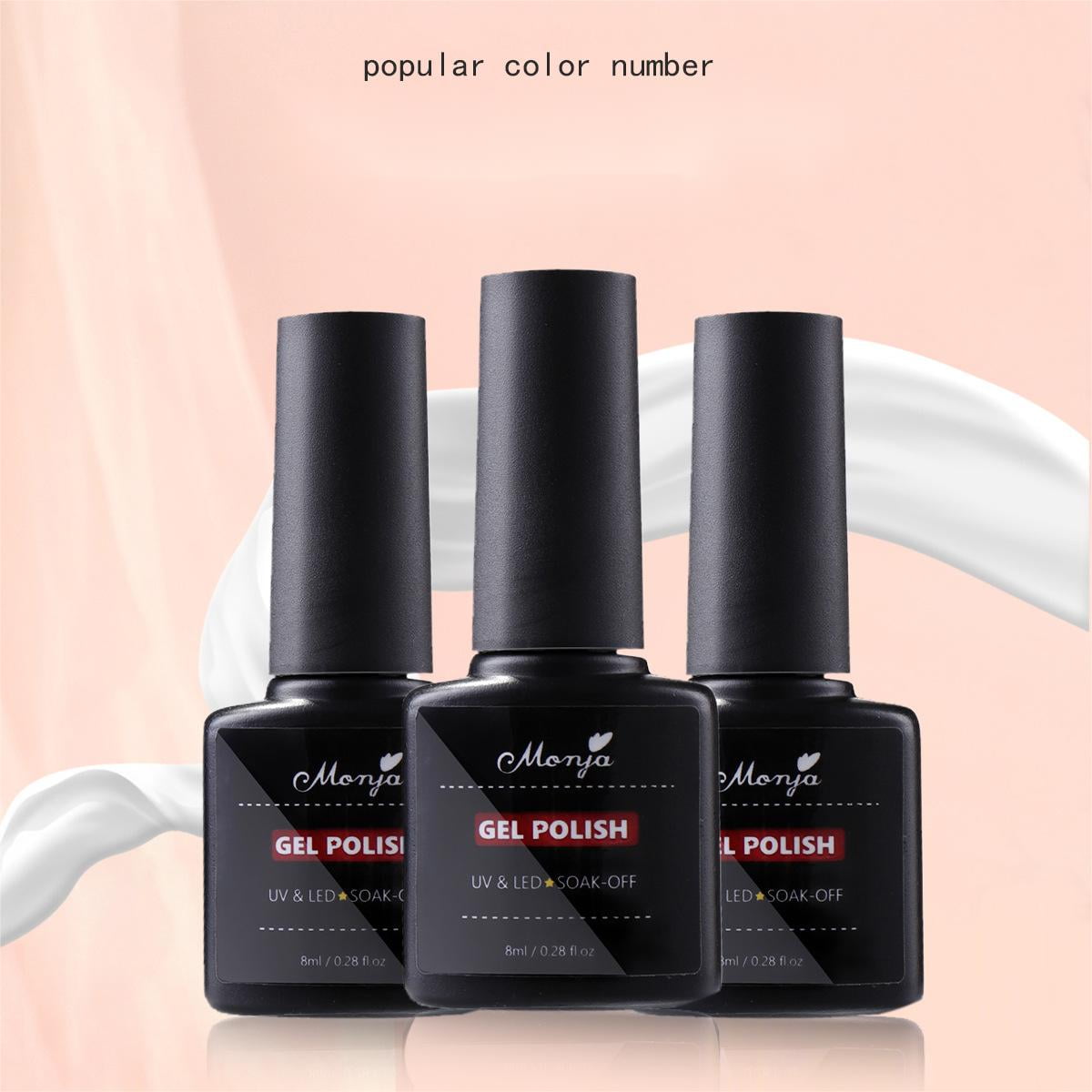 Gel Nail Polish Set 10 Colors Gel Nail Kit with Drill and U V Light Nail Kit Acrylic Set Glitter Decoration Powder DIY