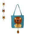 thumbnail image 1 of Portable Cat Carrier Canvas Pet Cat Bag Pet Supplies, 1 of 8
