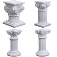 thumbnail image 1 of GROWTH TANK de 4 Miniatures Pilier Romain Colonne Grecque Statue Support Décoration Extérieure, 1 of 9