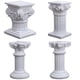 thumbnail image 1 of 4 Uds estatua de pilar romano portavelas de resina estatuilla decoración de, 1 of 9