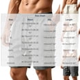thumbnail image 3 of WIZUTIZ Men's Solid Color Casual Sports Elastic Waist Drawstring Pocket Shorts Polyester Relaxed Fit Lightweight Summer Athletic Bottoms for Outdoor Daily Wear, 3 of 5