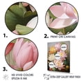 thumbnail image 3 of Designart "Exquisite Bouquet Of Lotus" Lotus Floater Framed Canvas Wall Art, 3 of 5