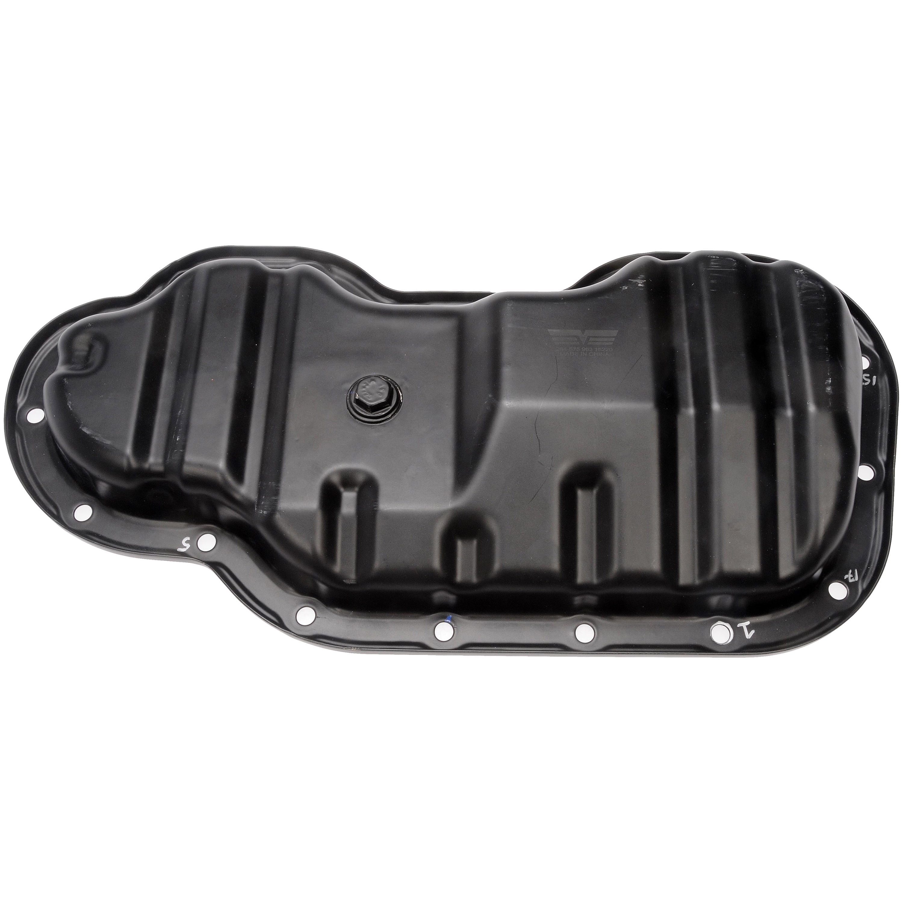 Dorman 264-575 Engine Oil Pan for Specific Toyota Models, Black