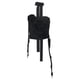 thumbnail image 4 of Gibobby Diseño para mujer Sense Three Flowers Multi Wear Slim Fit All Vest Chaleco Correas(Negro,M), 4 of 5