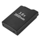 thumbnail image 2 of Paquete De Batería Recargable De Iones De Litio De 1000 Mah 3,6 V Para Controlador Sony Psp 1000 sonducket EL007642-00, 2 of 6