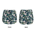 thumbnail image 6 of Sigee Lilies Flowers for Women's Athletic Shorts High Waisted Running Shorts Pocket Sporty Short Gym Elastic Workout ShortsX-Large, 6 of 9