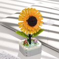 thumbnail image 1 of Compatible con Lego senbao Flower Face Tea Music Box, juguete para niños ensamblado, bloques de construcción, regalo de flores, 1 of 6