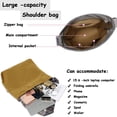 thumbnail image 4 of Bolso de mano para mujer Bolsos de trabajo para mujer Bolso bandolera elegante Bolso de mano para mujer Bolso de pana estilo hobo Bolso de hombro de moda Monedero, 4 of 6