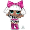 Anagram 38446 34" Lol Surprise Diva Foil Balloon, Multicolor