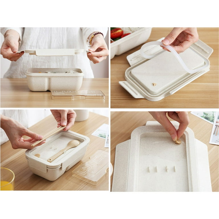 Glass Bento 'Iwaki' with bamboo lid - Bento - lunchboxes - Outside meals -  Baladéo®