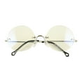 thumbnail image 2 of Steve Jobs Round Rimless Glasses, 2 of 2