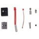 thumbnail image 4 of Kit de extrusor de extremo caliente de 24 V y 40 W con aleación de titanio y bloqueo de calor de alta temperatura de 300 °C para impresora 3D Ender 3 S1., 4 of 14