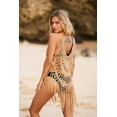 thumbnail image 3 of Oudiya Women Beach Swimsuit Cover Up Crochet Bikini Bathing Suit Coverups Summer Swimwear Tassel Dress, S-3XL, 3 of 5