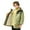 Green, variant on KYAIGUO Unisex Kids Toddler Winter Thick Down Coats Winter Windproof Puffer Down Jackets with Hoodie 5-15T Teenagers Color Blocking Waterproof Outwears