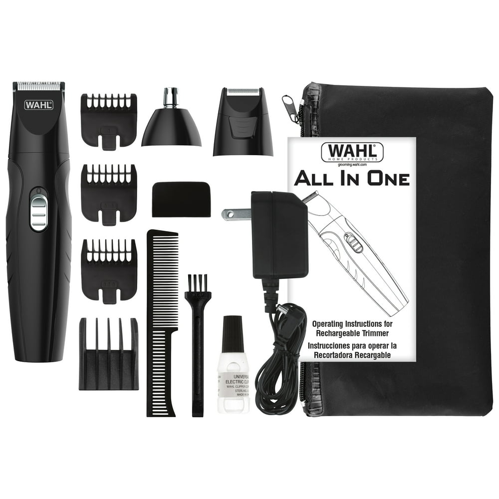 Wahl AllInOne Rechargeable Trimmer /Grooming Kit Model 9685200W