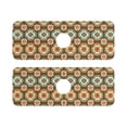 thumbnail image 7 of Yayeee Faucet Mat for Kitchen Sink 14.7" Diatomite Long Splash Guard Pad, Retro Blossom Flower, 2 Pack, 7 of 7