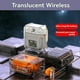 thumbnail image 3 of Transparent Touch Headphone Wireless Noise Cancelling Earbuds Bluetooth 5.3 Bass Stereo Earbud Waterproof Sport A, 3 of 5