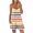 Multicolor jumpsuits women dressy, variant on Wycnly Jumpsuits for Women Dressy Beach Casual Loose Swing Spaghetti Strap Pocket Short Jumpsuits Overalls Summer V-Neck Sleeveless Sunflower Print Mini Trendy Rompers Black l