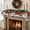 Red, variant on Christmas Mantle Scarf 90x17 Inch, Red Christmas Fireplace Christmas Decorations Cover Runner, Xmas Tree Snowman Bear Snowfall Plaid Christmas Mantel Decorations Xmas Holiday Mantel Scarves