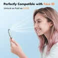 thumbnail image 5 of UNBREAKcable Tempered Glass Screen Protector for iPhone 15 3-Pack, 9H Hardness, 99.99% HD Clear, 6.1 inch, 5 of 10